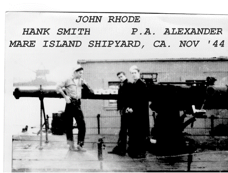 Rhode, Smith, And Alexander - Nov 1944